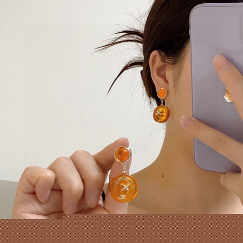 Ch*el earrings